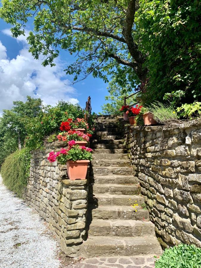 Вилла Agriturismo La Fine Piancaldoli Экстерьер фото